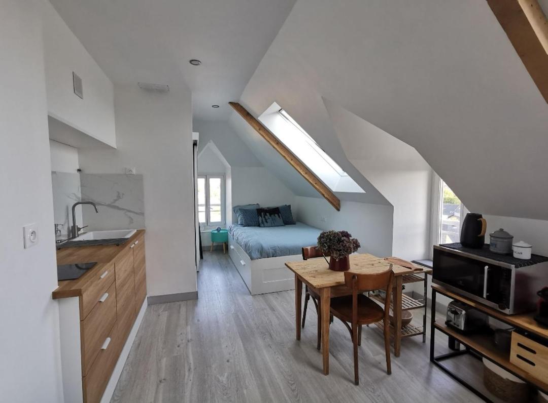 Studio Cosy Au Bord De Mer Apartment ลองซิเออ ภายนอก รูปภาพ